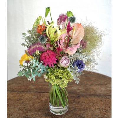 季節のおすすめ生花花束 ブーケL 1束【CG025】