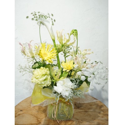 【毎月定期便】おすすめ生花アレンジメントM【CG007】全6回