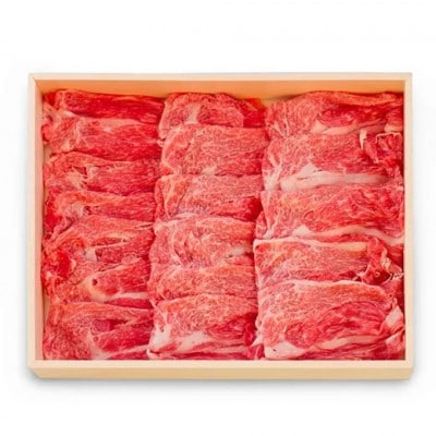 【高知名物】土佐あかうし しゃぶしゃぶ用ロース 約500g|赤身が美味しい幻の和牛|【AM014】