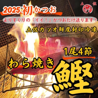 特別にイイかつおを選別!高知直送かつおのわら焼きたたき 1尾まるごと