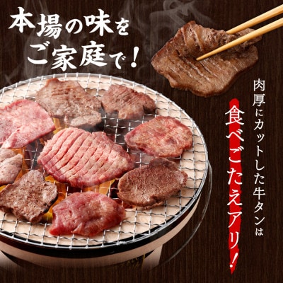 お肉の宮城県堪能セット 国産牛タン塩味400g　仙台牛切り落とし400g　計800g　