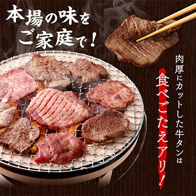 【2ヵ月毎定期便】【定期便】仙台名物牛タン堪能贅沢セット(全5回)