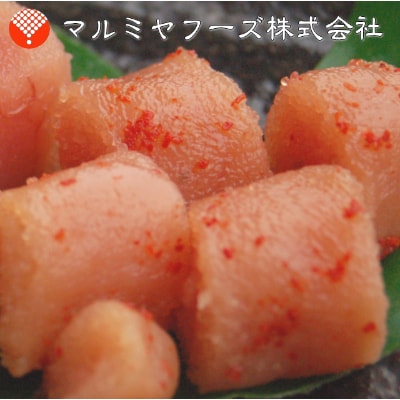 塩竈の藻塩で仕込んだ辛子明太子 300g入