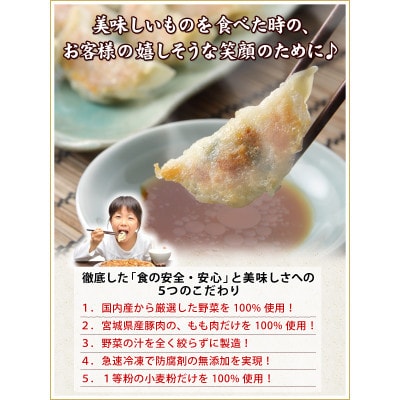 【訳あり品】こだわり本格生餃子50個(10人前)