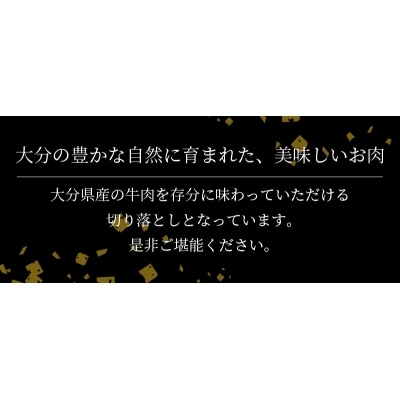 大分県産牛切り落とし 約850g_A01057