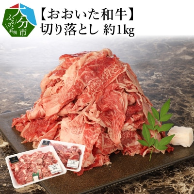 おおいた和牛　切り落とし　約1.0kg_A01095
