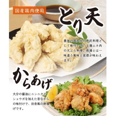 大分のとり天・からあげ・鶏めしのセット_A03029