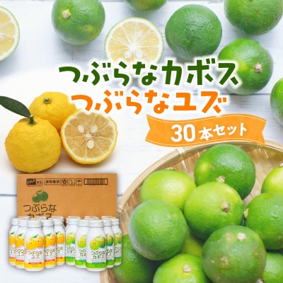 つぶらなカボス15本 つぶらなユズ15本セット_I02038