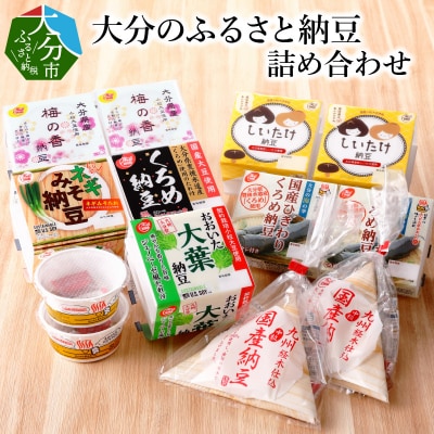 大分のふるさと納豆　詰め合わせ_K05001