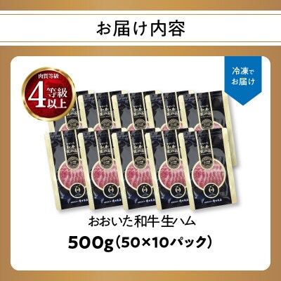 おおいた和牛　生ハム　500g_A05054