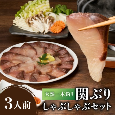 天然一本釣り関ぶりしゃぶしゃぶセット_E04005