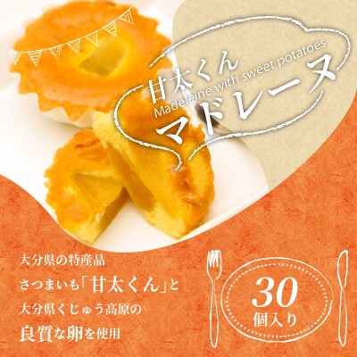 甘太くんマドレーヌ 30個セット_J02001