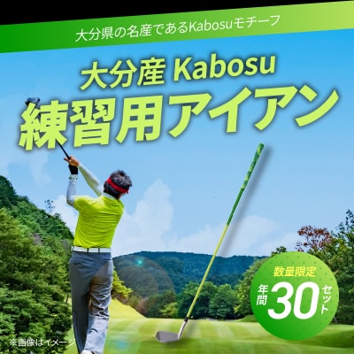 大分産 Kabosu スイング練習用アイアン_R14144