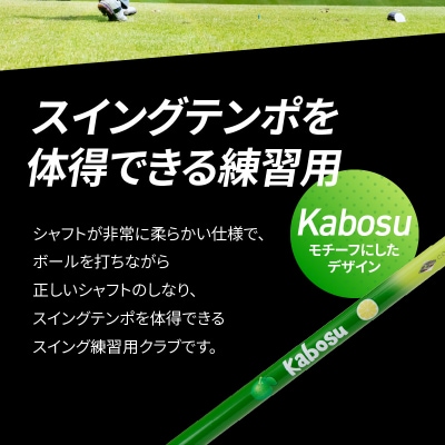 大分産 Kabosu スイング練習用アイアン_R14144