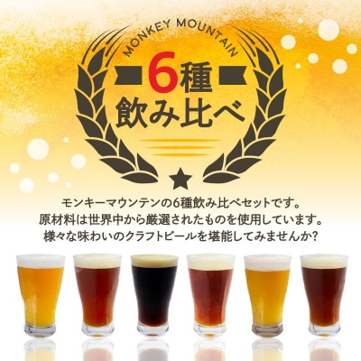 【父の日ギフト】モンキーマウンテン クラフトビール 6種セット≪6月21日お届け≫_H01002-C