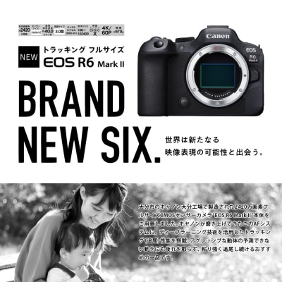 キヤノンミラーレスカメラ EOS R6 Mark II_R14150