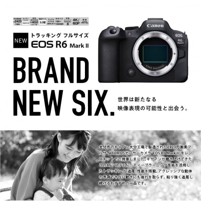 キヤノンミラーレスカメラ EOS R6 MkⅡ・RF24-105 USMレンズキット_R14152
