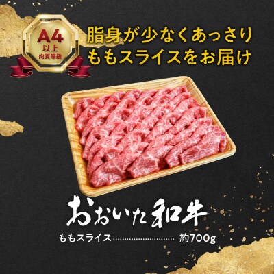 おおいた和牛ももスライス　約700g_A01120