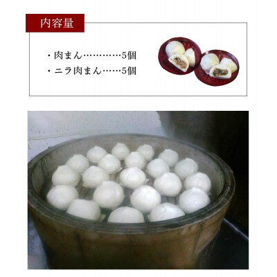 自家製天然酵母　手づくり肉まんセット_J07009