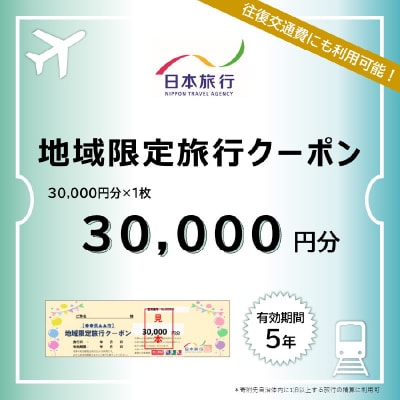 大分県大分市 日本旅行 地域限定旅行クーポン 【30,000円分】_O02049