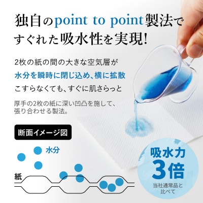 トイレットペーパー ふんわりやさしい吸水力3倍シャワートイレ用(12ロール×6P)_R18002