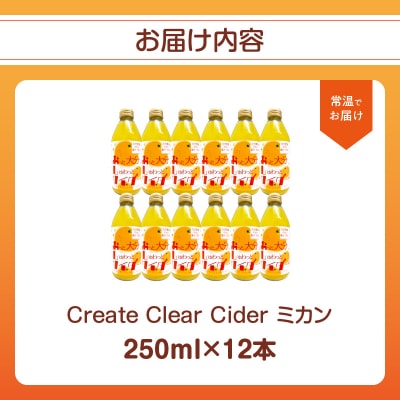 Create Clear Cider ミカン_I06005