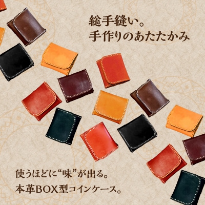 BOX型コインケース(黒)_T06004-BLK
