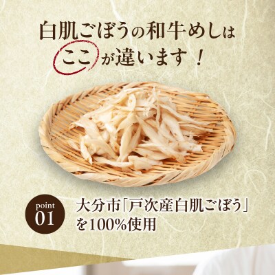 白肌ごぼうの和牛めしの素 2箱セット_K03033