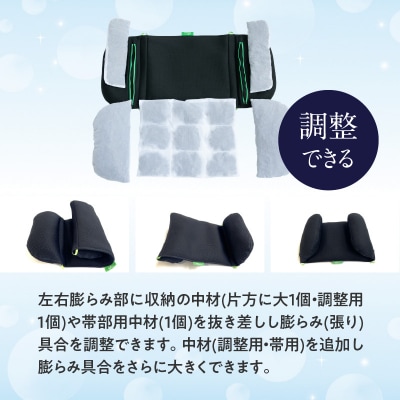 姿勢に合わせてベストな形状に可変!姿勢維持クッション ツインピース Sサイズ_R11010