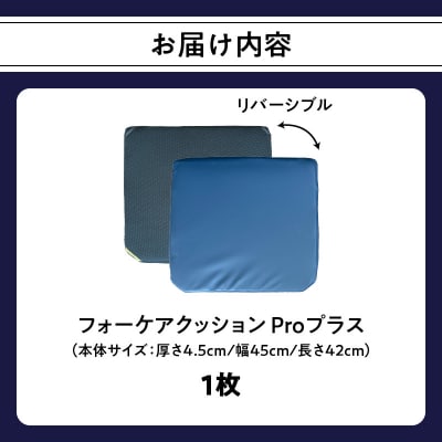 腰痛予防に!体圧分散 フォーケアクッション Proプラス_R11012