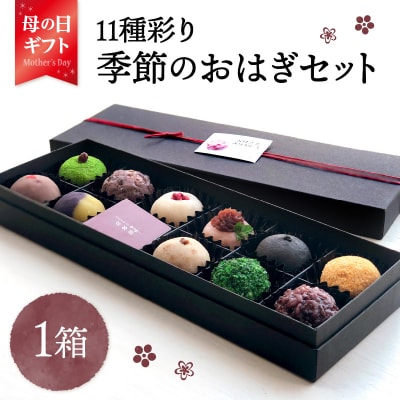 【母の日ギフト】 11種彩り季節のおはぎセット ≪5月10日お届け≫_J09013-H