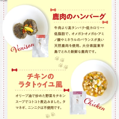 ドッグフード 無添加 お肉ごはん5点セット 【犬の手作りごはん】_R15006