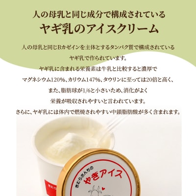 【敬老の日ギフト】 ヤギミルクアイスクリーム 6個セット ≪9月21日お届け≫_J06014-K