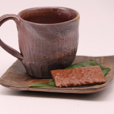 備前焼コーヒーカップセット(登り窯)