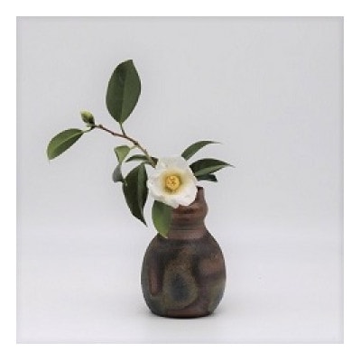 備前焼ひさご型掛花入れ(登り窯)