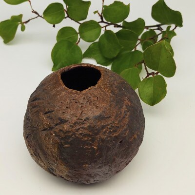 備前焼1輪差しゴロン1輪(登り窯)【1】