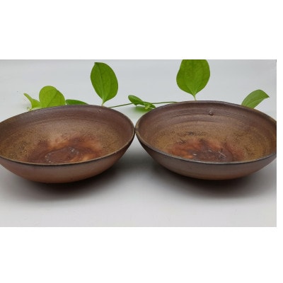 備前焼中鉢2個セット(登り窯)