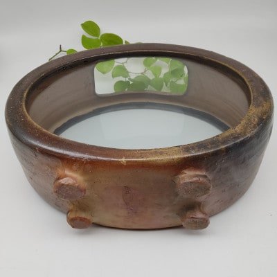 備前焼アクア備前足付き(登り窯)