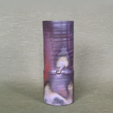 備前焼 竹型花入
