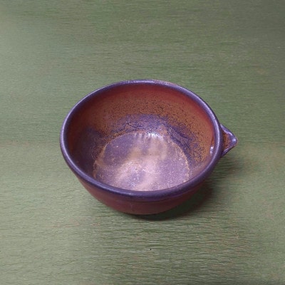 日本工芸会正会員　山本竜一作　備前焼　片口鉢　桐箱入