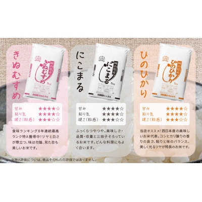 【毎月定期便】岡山県産米 10kg (5kg × 2袋)全3回