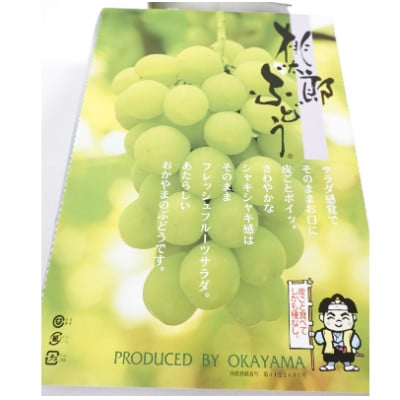 【びぜん葡萄】桃太郎ぶどう(ハウス栽培)約2kg　3～5房目安(2026年発送分)