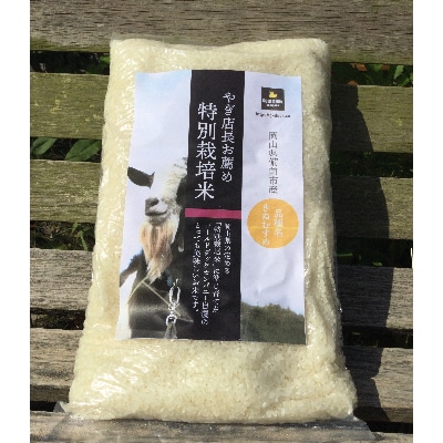ヤギ店長お薦め特別栽培「きぬむすめ」(白米4kg)