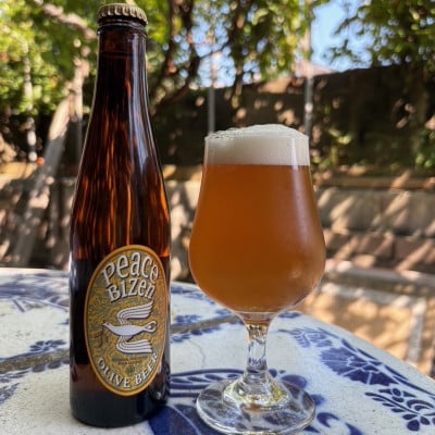 岡山・備前焼の町老舗れんが屋のビール【オリーブの天然酵母】ホワイトエール300ml×8本(要冷蔵)