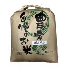 令和5年産 風さやか 炊飯食味値85点食べ応えある美味しい玄米10kgミネラル仕上げ米