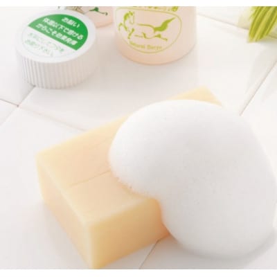 【ナチュラル馬油】馬油&馬油せっけん(各1個)「シンプルスキンケアセット」