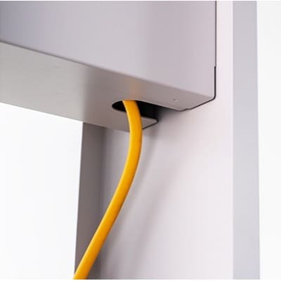 BUDDY　サイドテーブル　配線BOX 　ウォームグレー