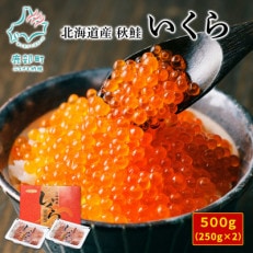 北海道産いくら 500g(250g&times;2) D2-5