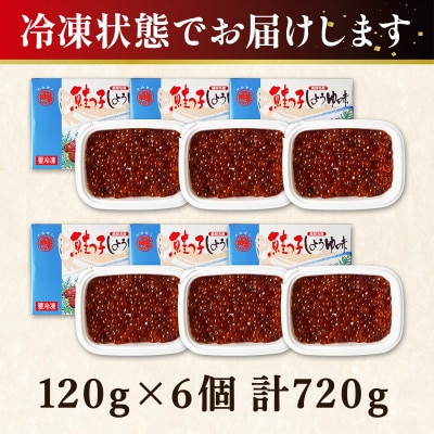 丸鮮道場水産 鮭っ子しょうゆ味 120g×6個(計720g) MC162-3