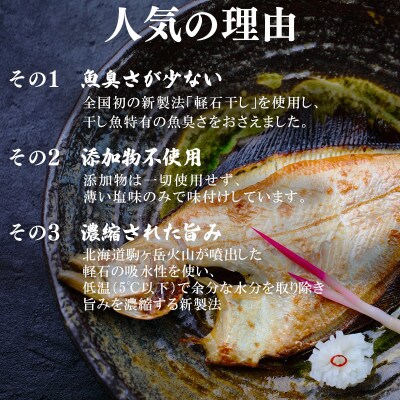 冷凍軽石干し 宗八カレイ 5尾入り 合計1kg  F24-4S